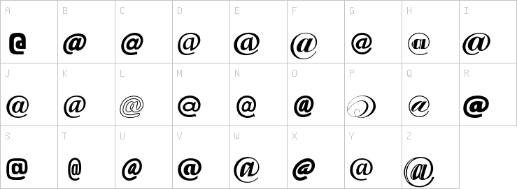 Uppercase characters
