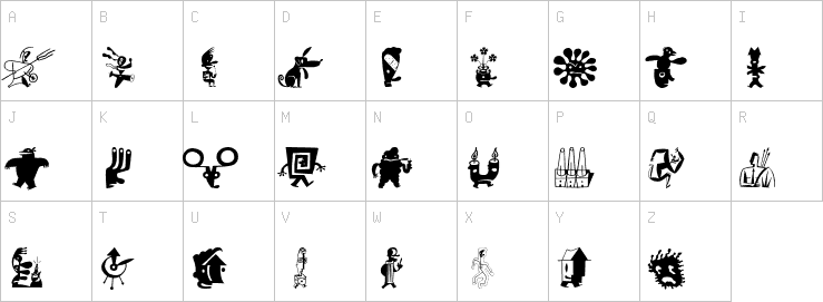Uppercase characters