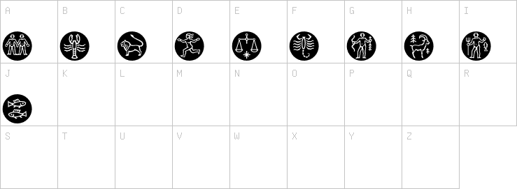 Uppercase characters