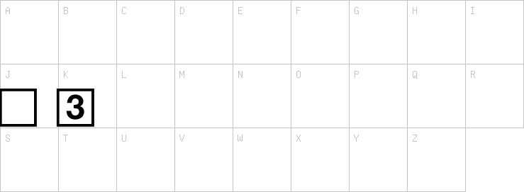 Uppercase characters