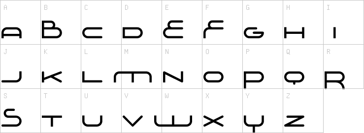 Uppercase characters