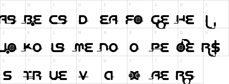 Uppercase characters