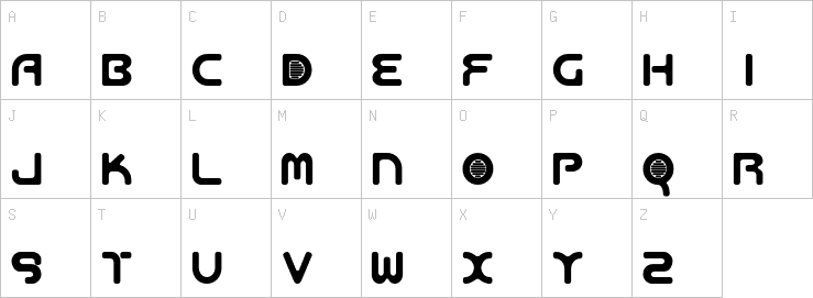 Uppercase characters