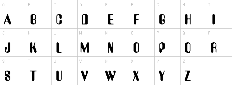 Uppercase characters