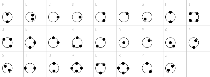 Uppercase characters