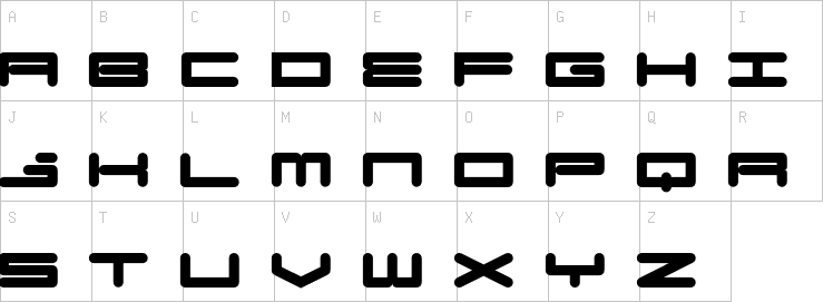 Uppercase characters