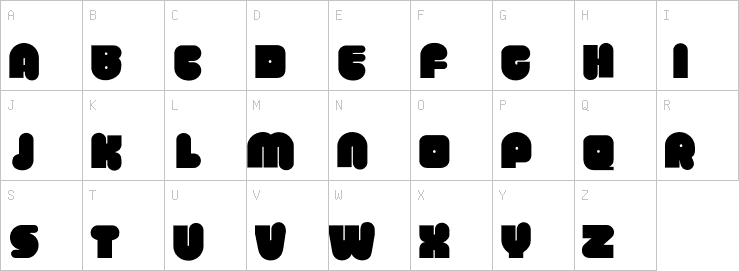Uppercase characters