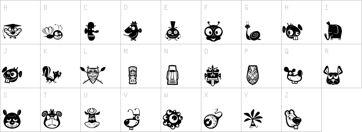 Uppercase characters