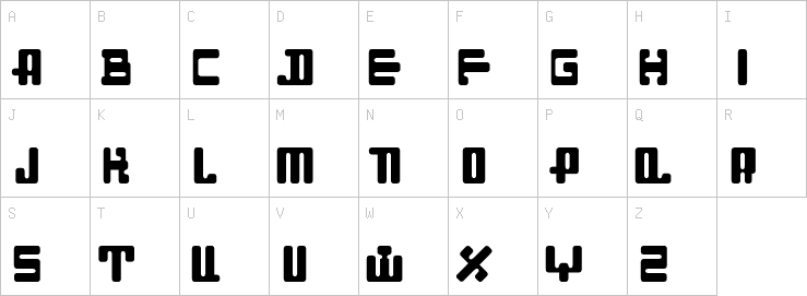 Uppercase characters