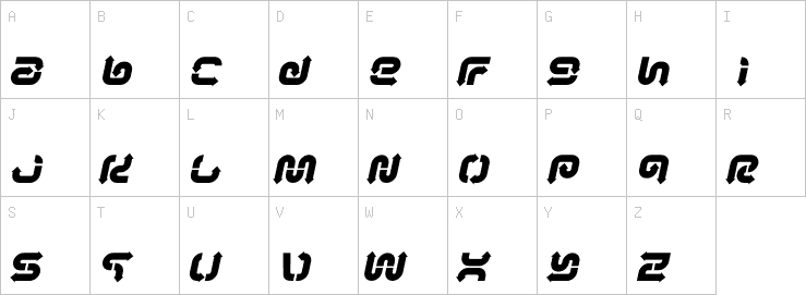 Uppercase characters