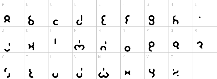 Uppercase characters