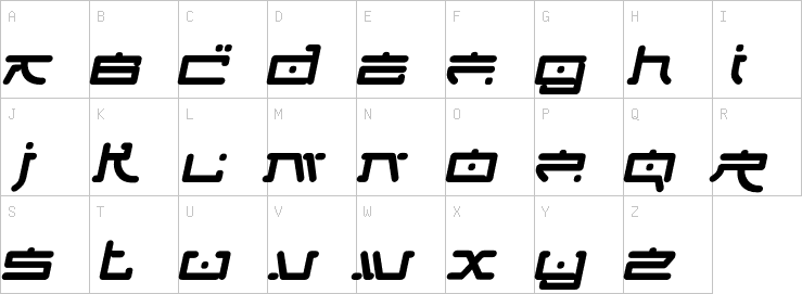 Uppercase characters