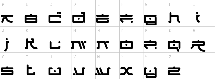 Uppercase characters
