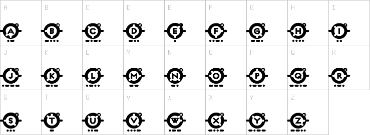 Uppercase characters