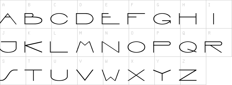 Uppercase characters