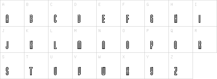 Uppercase characters