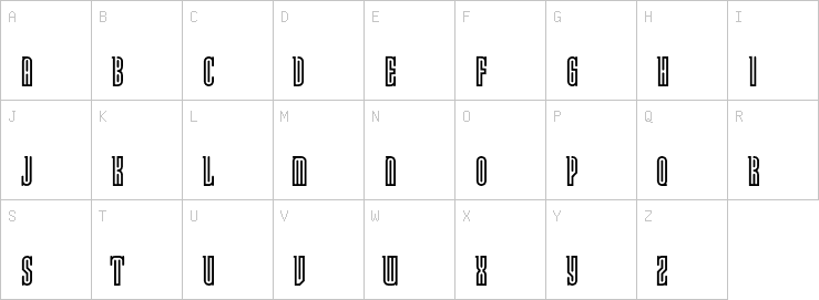 Uppercase characters