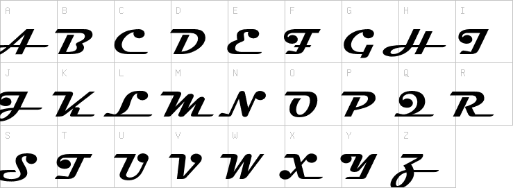 Uppercase characters