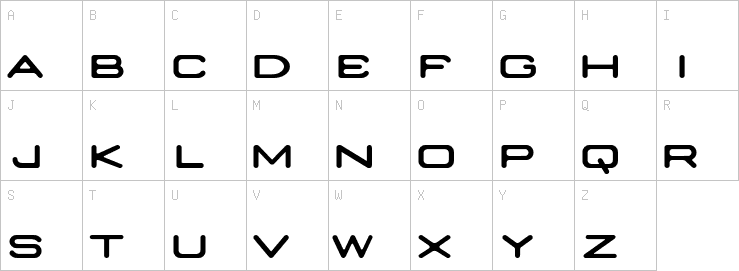 Uppercase characters