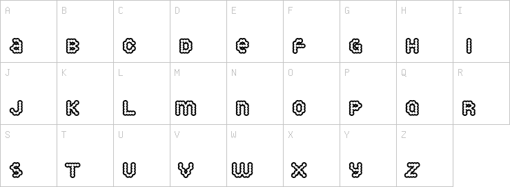 Uppercase characters