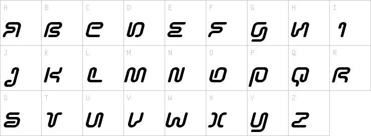 Uppercase characters