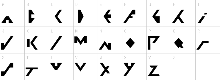 Uppercase characters