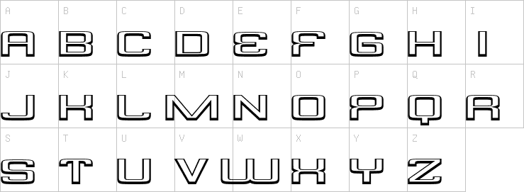Uppercase characters