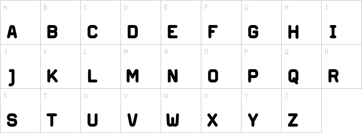 Uppercase characters
