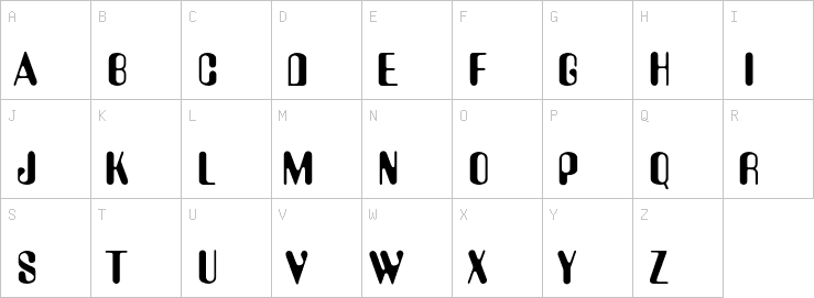 Uppercase characters