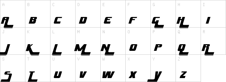 Uppercase characters