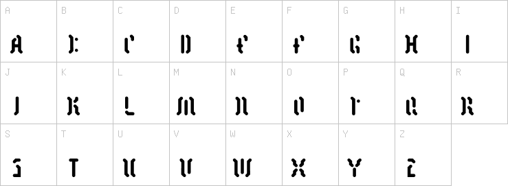 Uppercase characters