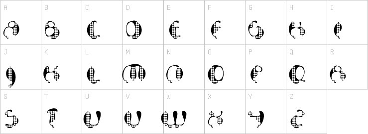 Uppercase characters