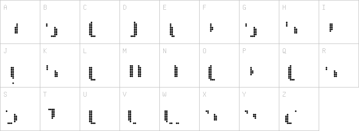 Uppercase characters