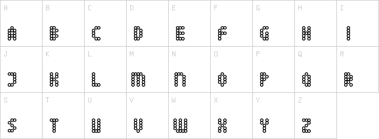 Uppercase characters