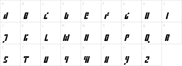 Uppercase characters