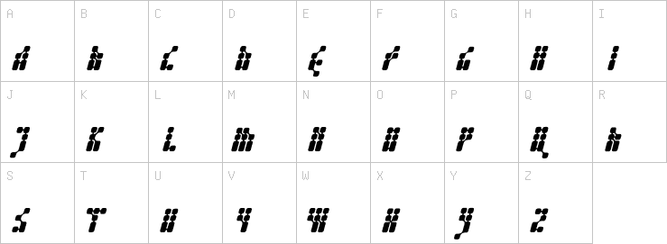 Uppercase characters