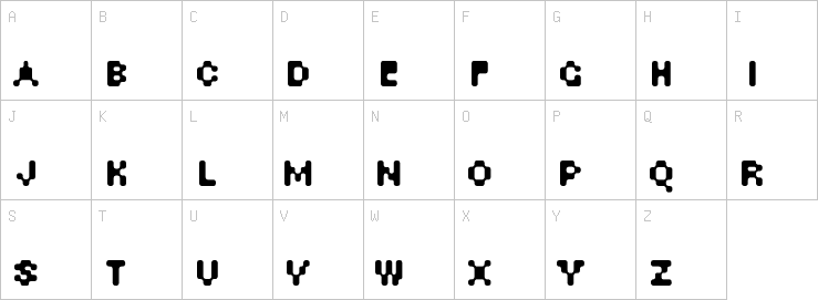 Uppercase characters