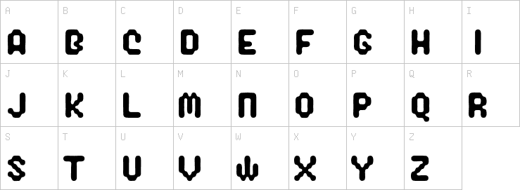 Uppercase characters