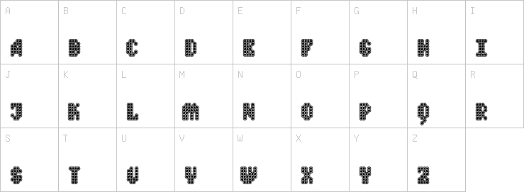 Uppercase characters