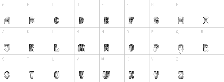Uppercase characters