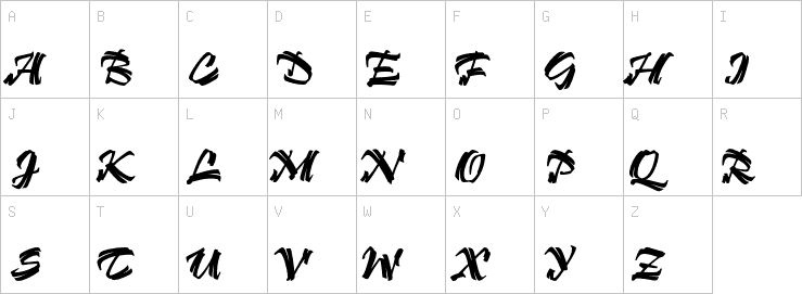 Uppercase characters