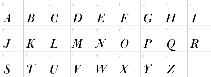 Uppercase characters