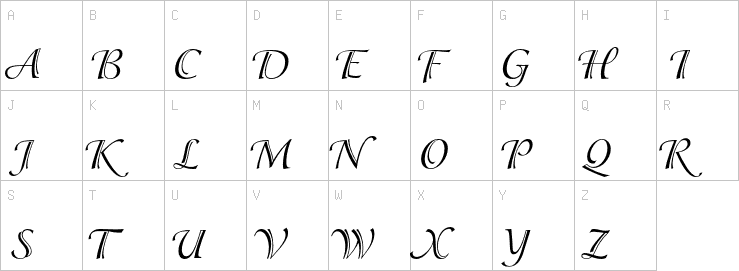 Uppercase characters