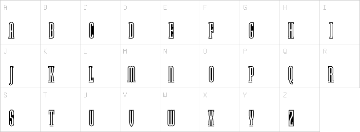 Uppercase characters