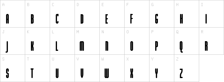 Uppercase characters