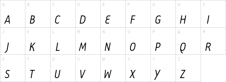 Uppercase characters