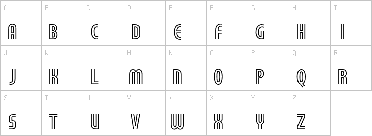 Uppercase characters