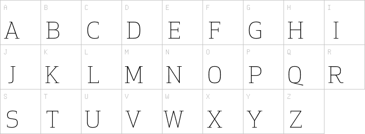 Uppercase characters