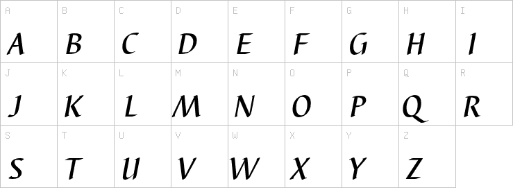 Uppercase characters