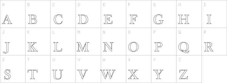 Uppercase characters